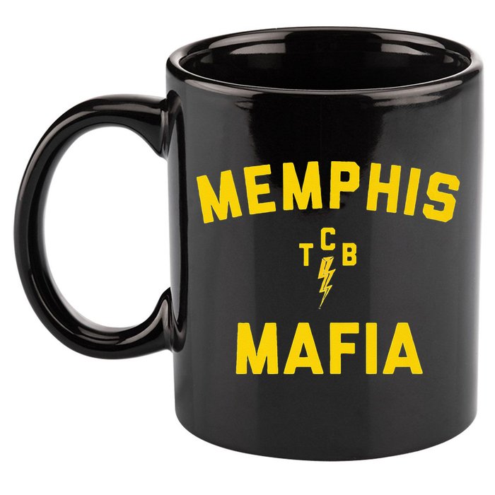 Memphis Tennessee Classic Rock Music The 70s Retro TCB 11oz C Handle Ceramic Mug