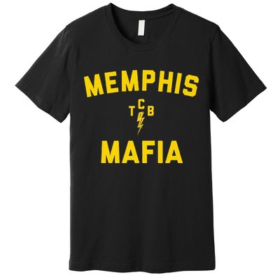 Memphis Tennessee Classic Rock Music The 70s Retro TCB Premium T-Shirt