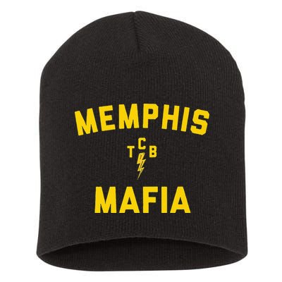 Memphis Tennessee Classic Rock Music The 70s Retro TCB Short Acrylic Beanie