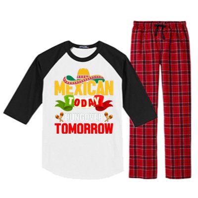 Mexican Today Cinco De Mayo T Raglan Sleeve Pajama Set