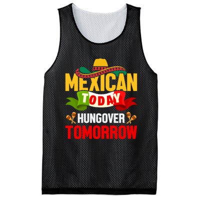 Mexican Today Cinco De Mayo T Mesh Reversible Basketball Jersey Tank