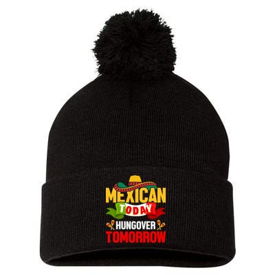 Mexican Today Cinco De Mayo T Pom Pom 12in Knit Beanie