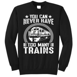 Model Train Collector For Railroad Train Collecting Lover Sweatshirt