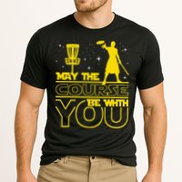 May The Course Be With You - Disc Golf Player Disc Golfer Performance Shirt