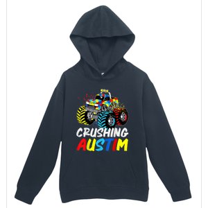 Monster Truck Crushing Austim Shirt Autism Awareness Urban Pullover Hoodie