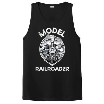 Model Train Collector Goth Steam Train Model Railroader Rail Gift PosiCharge Competitor Tank