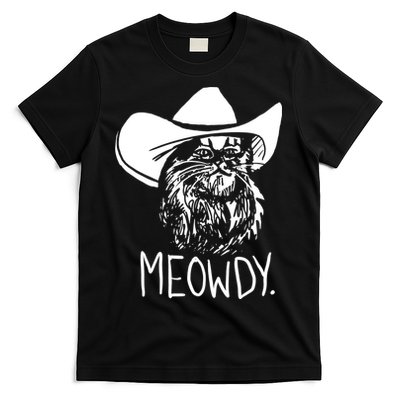 Meowdy Texas Cat Meme TShirt T-Shirt