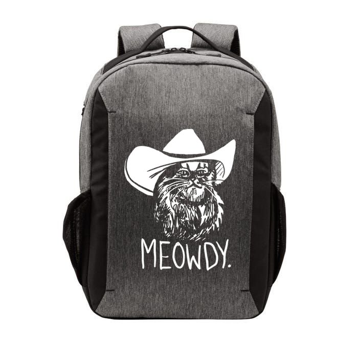 Meowdy Texas Cat Meme TShirt Vector Backpack