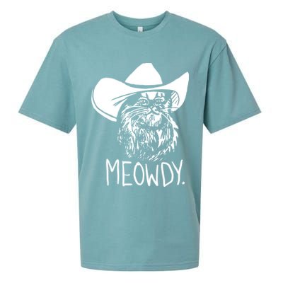 Meowdy Texas Cat Meme TShirt Sueded Cloud Jersey T-Shirt
