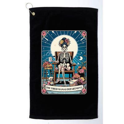 Mom Tarot Card Mothers Day The Tired Mamas Platinum Collection Golf Towel