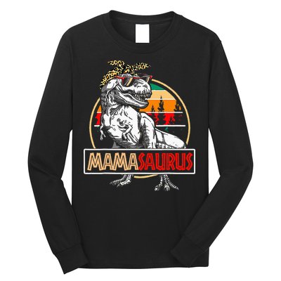 Mamasaurus Trex Dinosaur Mama Gifts For Mom Mothers Day Long Sleeve Shirt