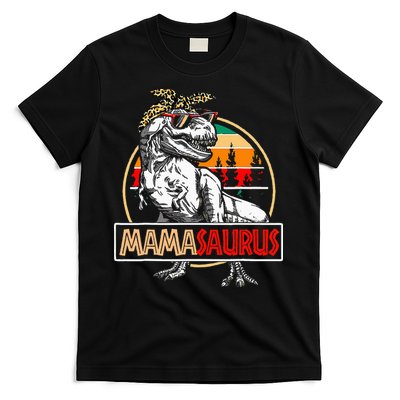Mamasaurus Trex Dinosaur Mama Gifts For Mom Mothers Day T-Shirt