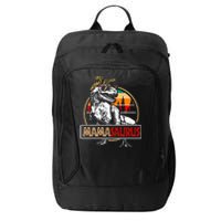 Mamasaurus Trex Dinosaur Mama Gifts For Mom Mothers Day City Backpack