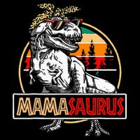 Mamasaurus Trex Dinosaur Mama Gifts For Mom Mothers Day Impact Tech Backpack