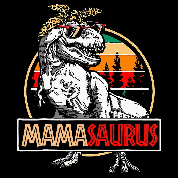 Mamasaurus Trex Dinosaur Mama Gifts For Mom Mothers Day Impact Tech Backpack