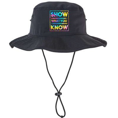 Motivational Testing Day Shirt Teacher Show What You Know Bucket Hat