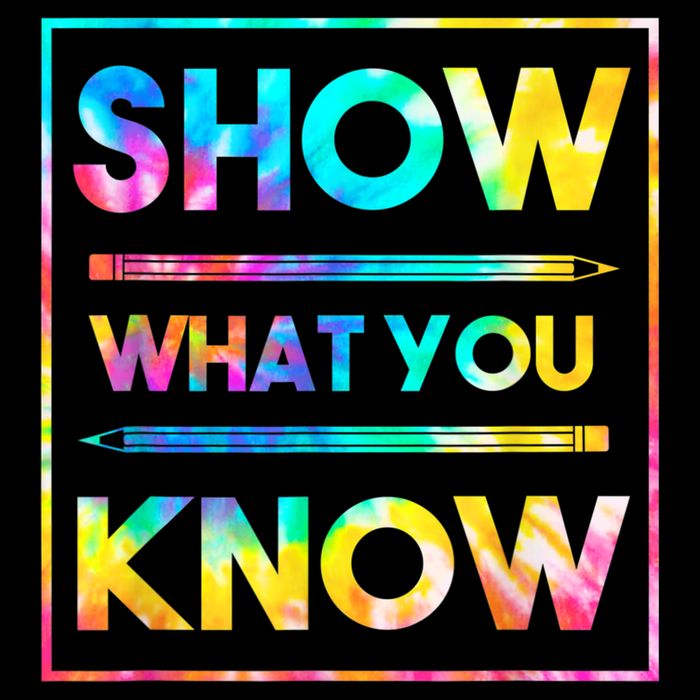 Motivational Testing Day Shirt Teacher Show What You Know 16 in Basic Backpack