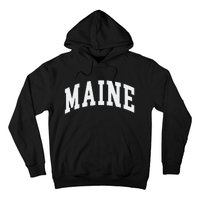 Maine Throwback Design Classic Hoodie