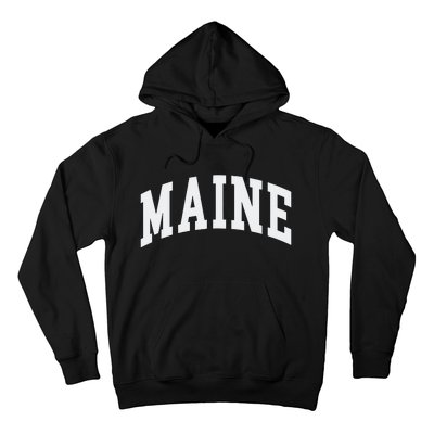 Maine Throwback Design Classic Hoodie