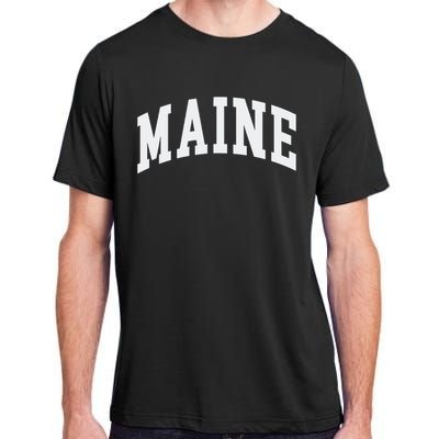 Maine Throwback Design Classic Adult ChromaSoft Performance T-Shirt