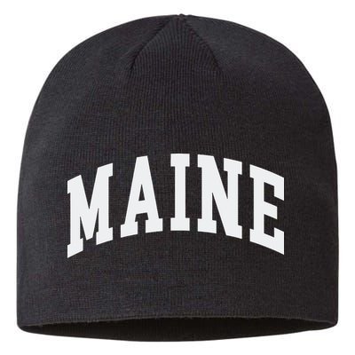 Maine Throwback Design Classic Sustainable Beanie