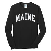 Maine Throwback Design Classic Tall Long Sleeve T-Shirt