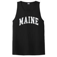 Maine Throwback Design Classic PosiCharge Competitor Tank