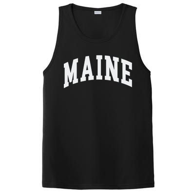 Maine Throwback Design Classic PosiCharge Competitor Tank