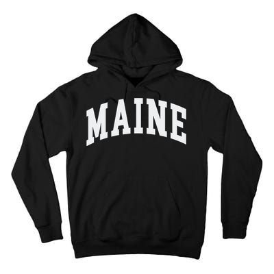 Maine Throwback Design Classic Tall Hoodie