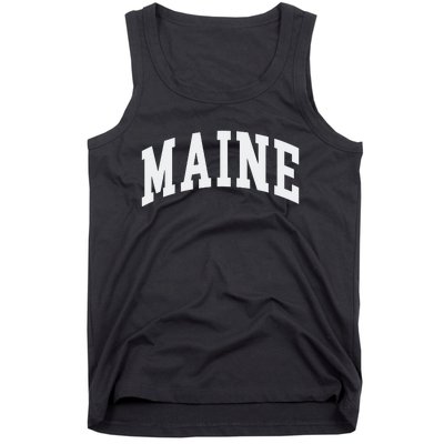 Maine Throwback Design Classic Tank Top