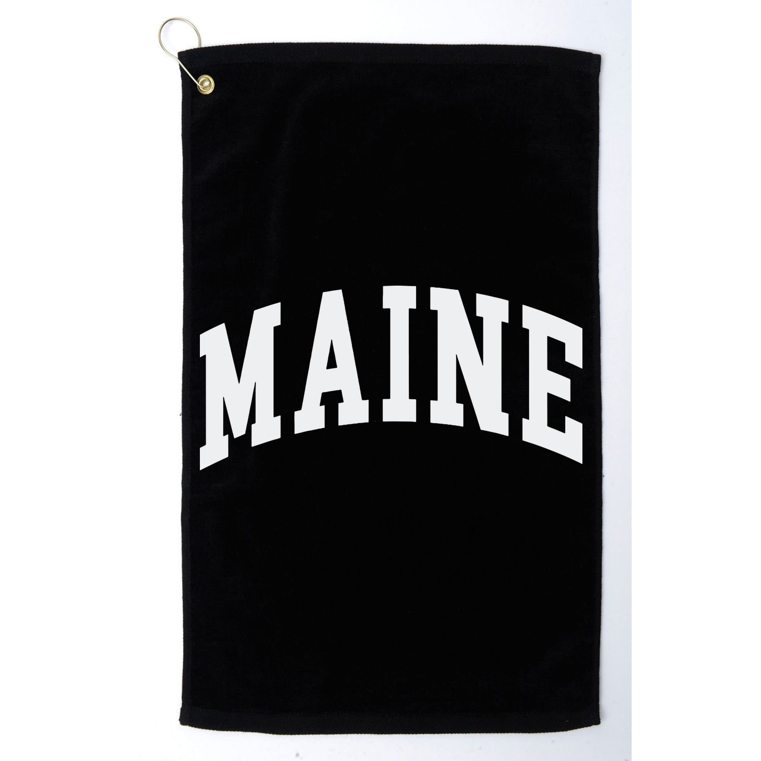 Maine Throwback Design Classic Golf Towel
