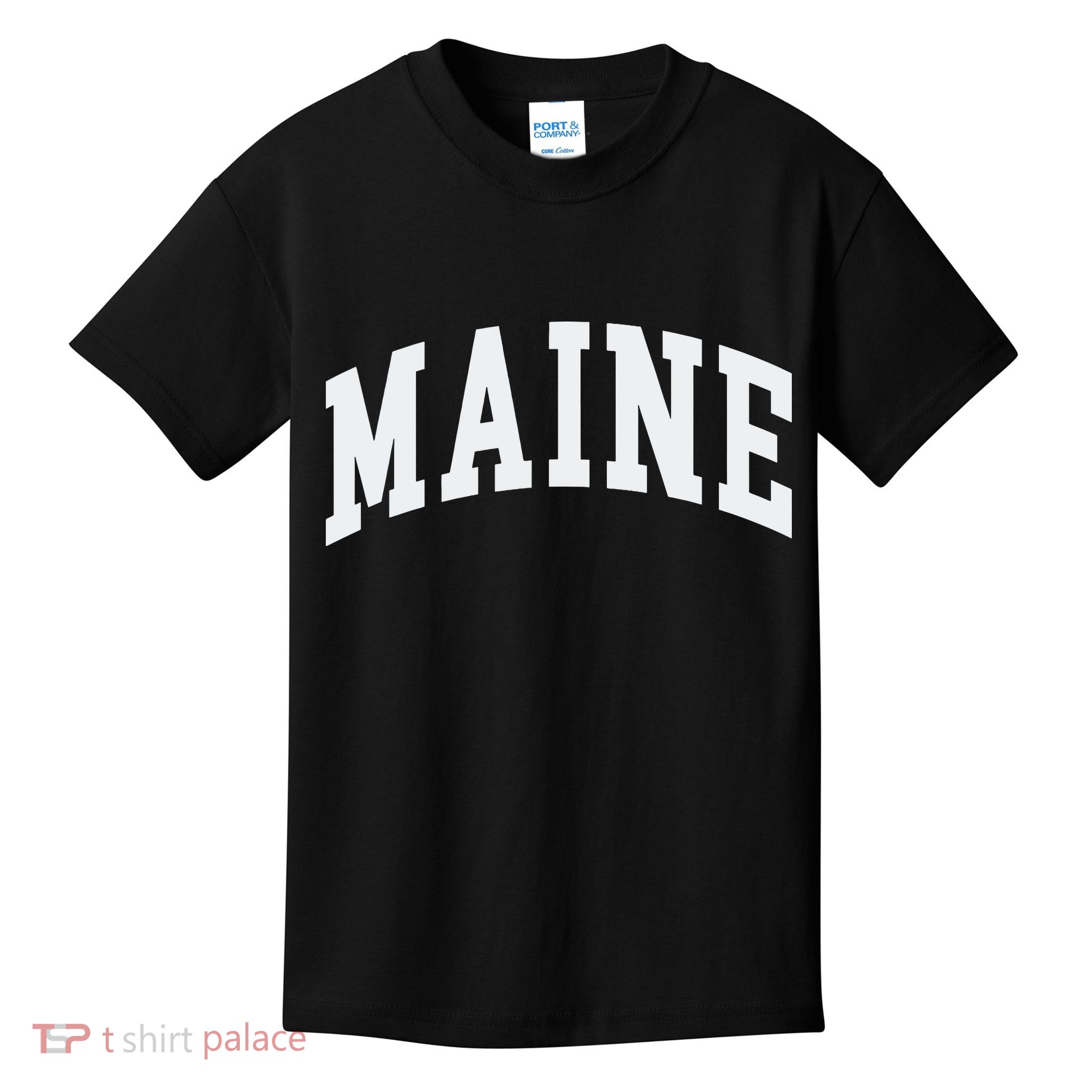 Maine Throwback Design Classic Kids T-Shirt