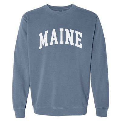 Maine Throwback Design Classic Garment-Dyed Sweatshirt