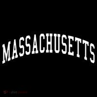 Massachusetts Throwback Design Print Classic Apron