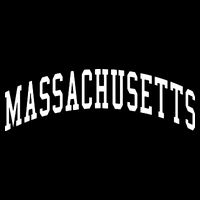 Massachusetts Throwback Design Print Classic Sustainable Bucket Hat