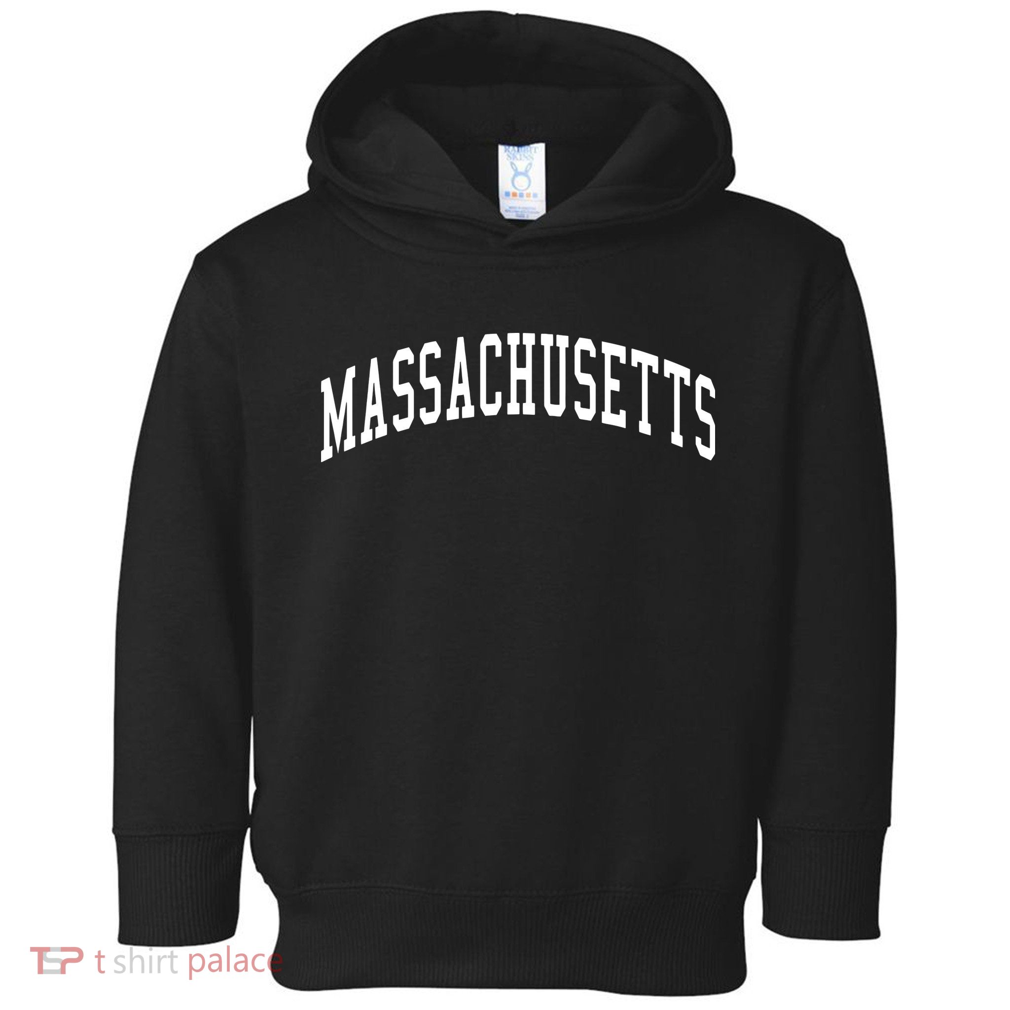 Massachusetts Throwback Design Print Classic Toddler Hoodie