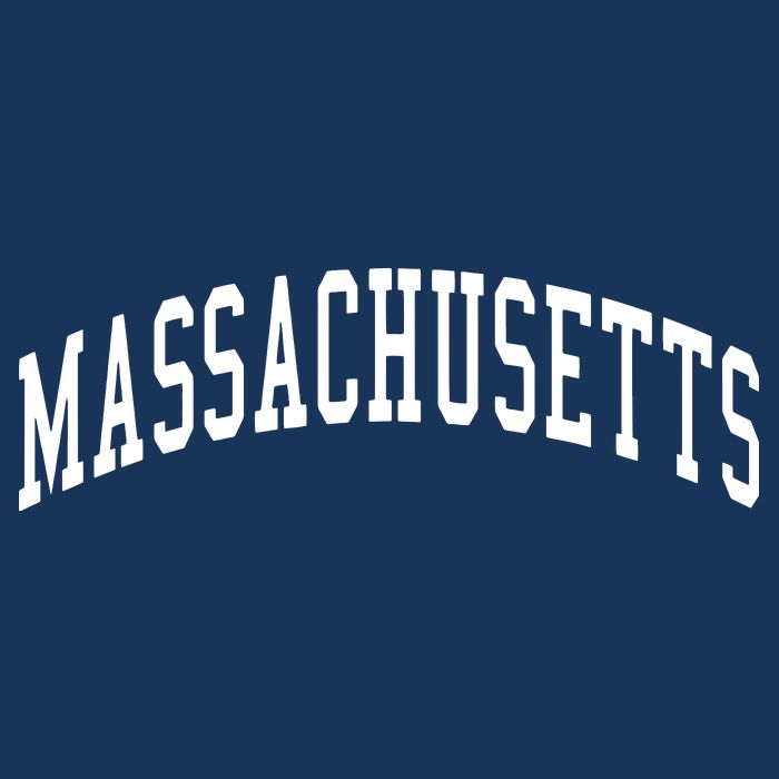 Massachusetts Throwback Design Print Classic Infant Baby Jersey Bodysuit