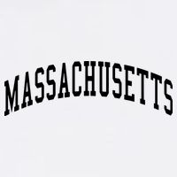 Massachusetts Throwback Design Print Classic Garment-Dyed Sweatshirt