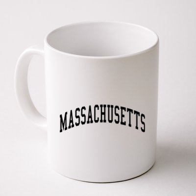 Massachusetts Throwback Design Print Classic Coffee Mug