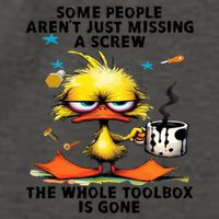 Missing Toolbox Duck Vector Backpack
