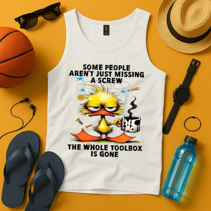 Missing Toolbox Duck Tank Top