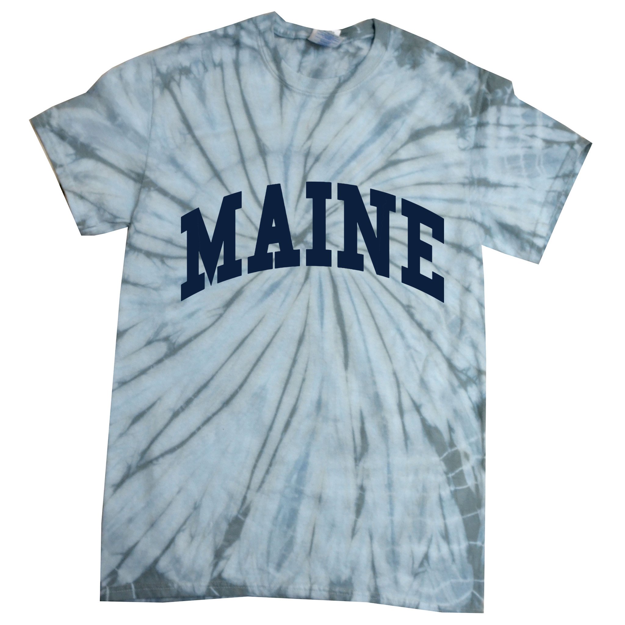 Maine Throwback Design Classic Tie-Dye T-Shirt