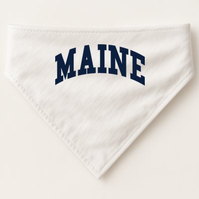 Maine Throwback Design Classic USA-Made Doggie Bandana