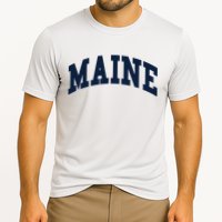 Maine Throwback Design Classic Cooling Performance Crew T-Shirt