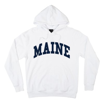 Maine Throwback Design Classic Hoodie