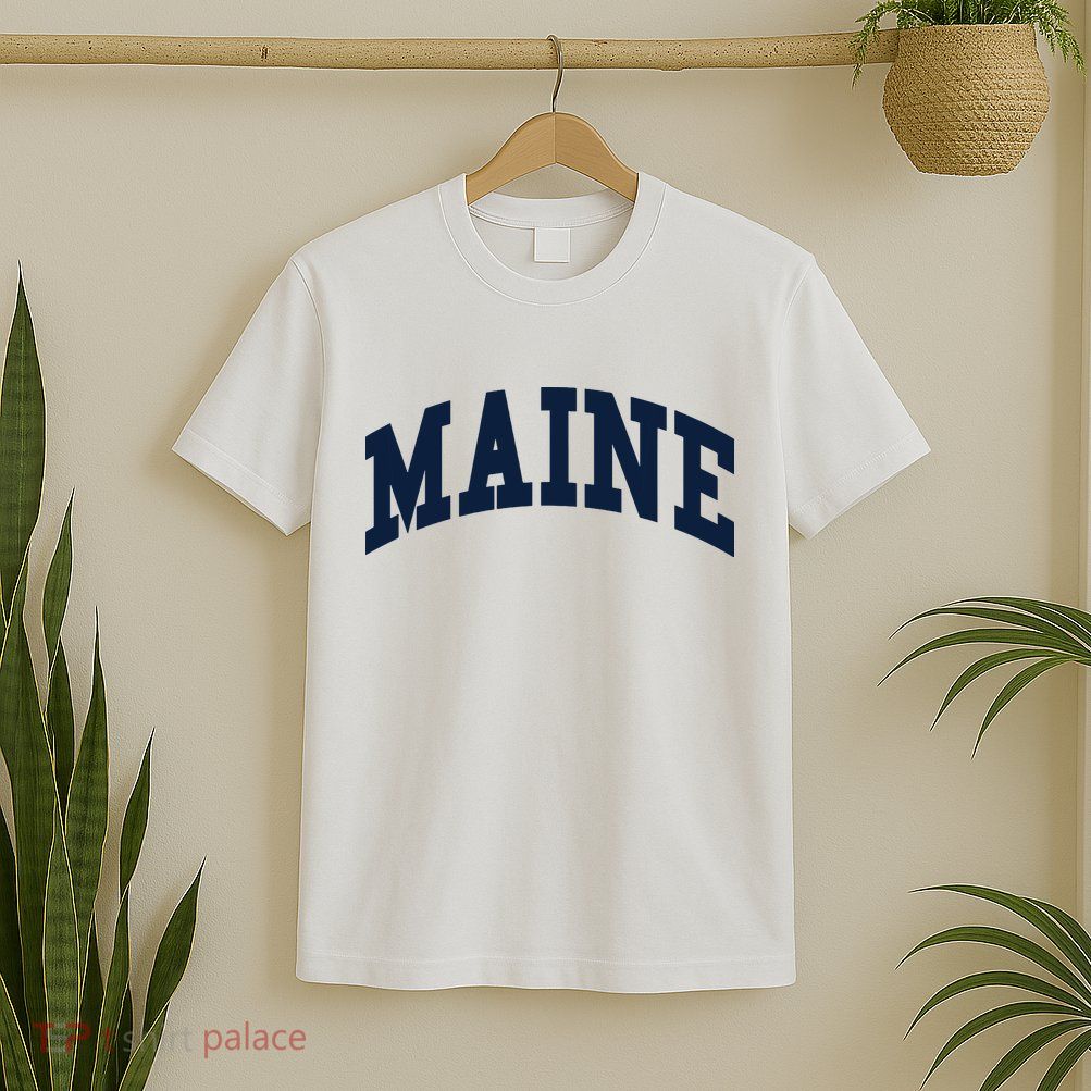 Maine Throwback Design Classic T-Shirt