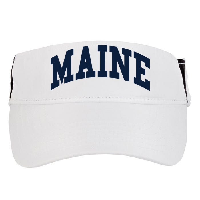 Maine Throwback Design Classic Adult Drive Performance Visor