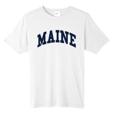 Maine Throwback Design Classic Tall Fusion ChromaSoft Performance T-Shirt