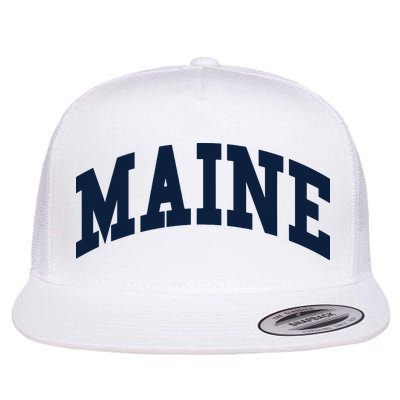 Maine Throwback Design Classic Flatbill Hat