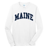 Maine Throwback Design Classic Tall Long Sleeve T-Shirt